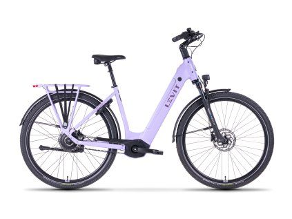 LEVIT BELECO 3 lowstep 28" 17 Ah 2026 (Velikost rámu 50, Barva lavender)